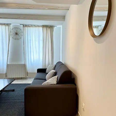 La Tanniere - 4 A 6 Personnes - Lit Kingsize - Proche Gare Lejlighed